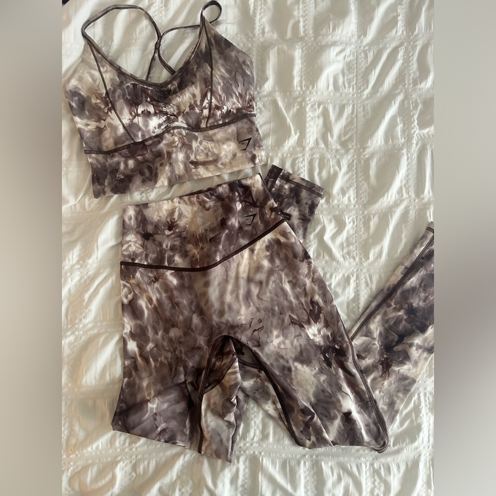 gymshark matching set never worn